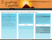 Tablet Screenshot of everythingegyptian.co.uk